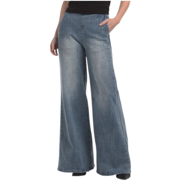 FREE PEOPLE Ryla A-line Jeans - Picture 1 of 2